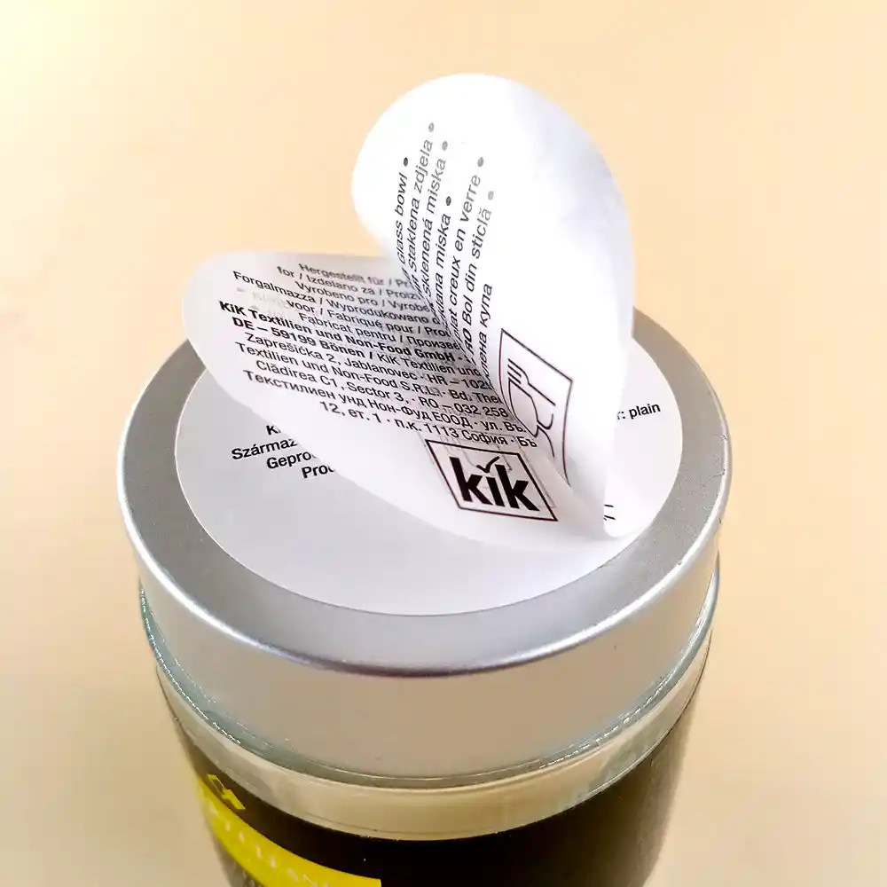 Custom Booklet Paper Labels Supplier
