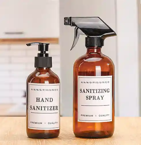 Custom Die Cut Toiletries Labels supplier