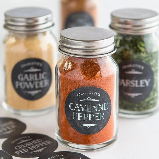 Custom Printing Spice Labels Manufacturer